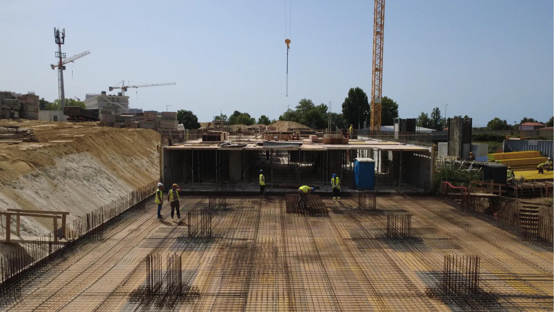 A base das próximas etapas: Acompanha a obra
